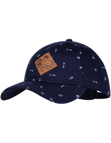 Czapka dziecięca z daszkiem buff baseball cap arrows denim jr