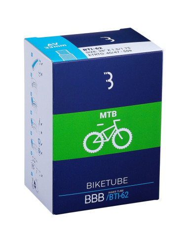 Dętka rowerowa bbb innertube 27,5" fv 33mm