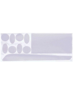 Naklejki ochronne na ramę bbb clearskin set