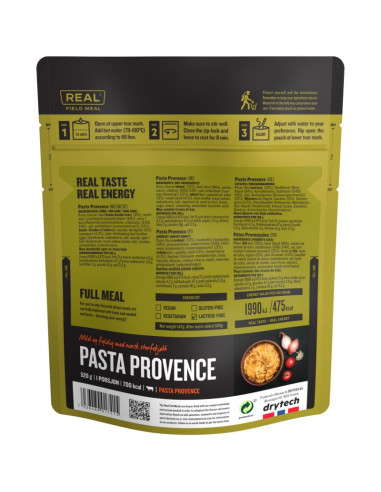 Żywność liofilizowana real field meal makaron po prowansalsku 550 g