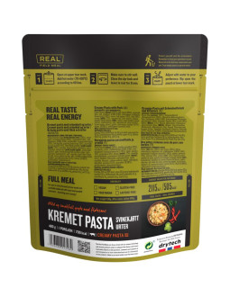Żywność liofilizowana real field meal kremowy makaron z wieprzowiną i ziołami 480 g