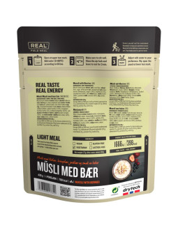Żywność liofilizowana real field meal musli z owocami 430 g