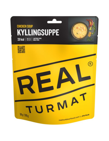 Żywność liofilizowana real turmat zupa z kurczaka 370 g