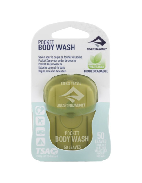 Listki myjące sea to summit trek & travel pocket body wash 50 szt