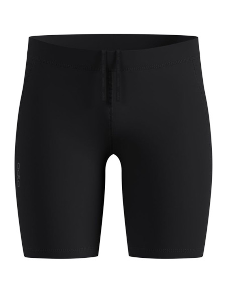 Legginsy krótkie do biegania męskie odlo tights short essential czarne