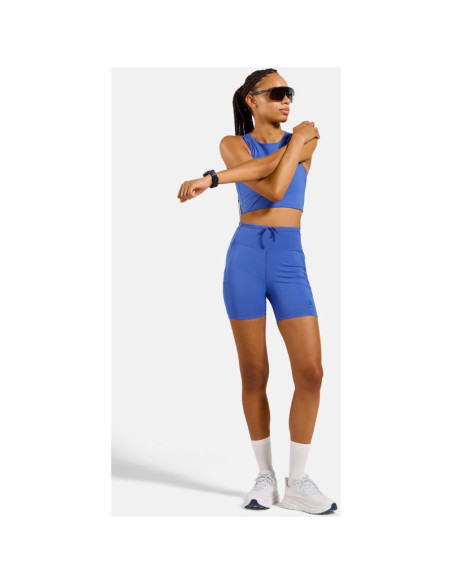 Spodenki  damskie odlo tights short x-alp trail cargo niebieskie