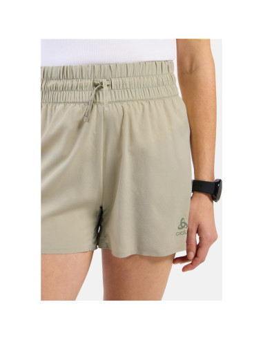 Spodenki damskie odlo zeroweight 4 inch short szare