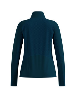 Bluza z półgolfem damska odlo x-alp mid layer 1/2 zip zielona 2