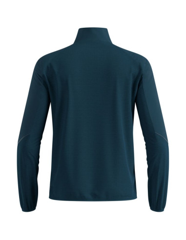 Kurtka hybrydowa męska odlo essential insulator hybrid jacket zielona