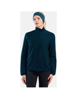 Kurtka hybrydowa damska odlo essential insulator hybrid jacket zielona 2