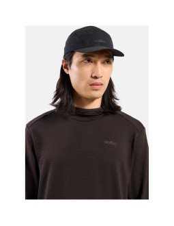 Bluza z kapturem męska odlo essential thermal mid layer hoody brązowa 2