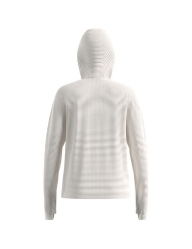 Bluza z kapturem damska odlo essential thermal mid layer hoody beżowa