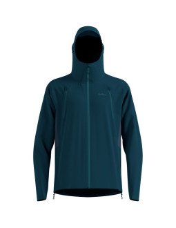 Kurtka przeciwdeszczowa męska odlo x-alp waterproof pro jacket zielona 2