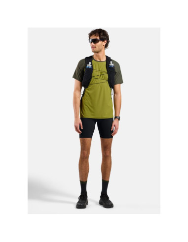 Koszulka z krótkim rękawem męska odlo t-shirt crew neck s/s x-alp trail zielona