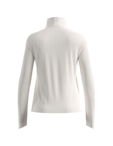 Kurtka hybrydowa damska odlo zeroweight warm hybrid jacket beżowa