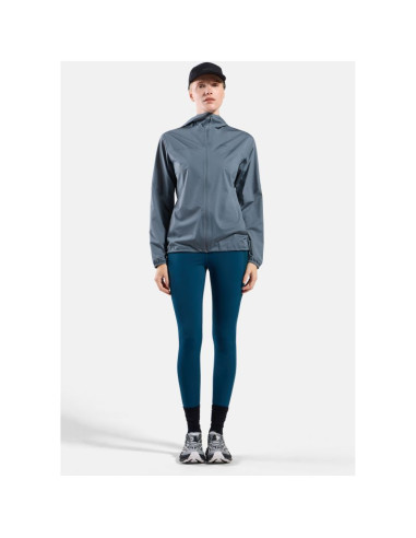 Kurtka wodoodporna damska odlo x-alp waterproof jacket szara