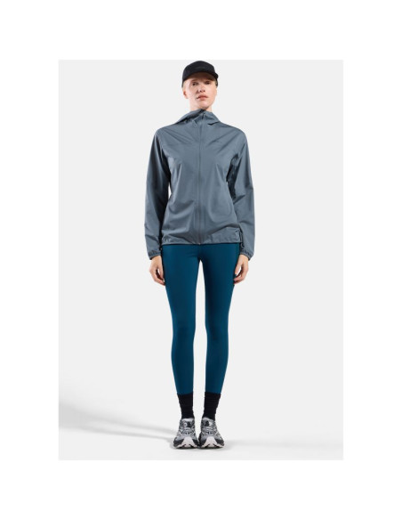 Kurtka wodoodporna damska odlo x-alp waterproof jacket szara