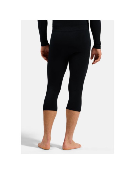 Legginsy termoaktywne 3/4 męskie odlo performance warm bl bottom 3/4 czarne