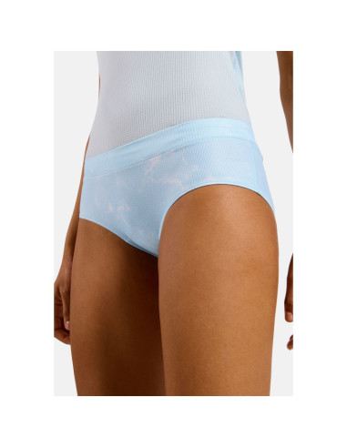 Dwupak fig damskich odlo set active light graphic 2 pack niebieski