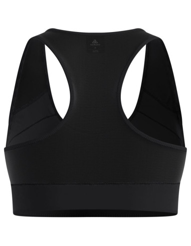 Biustonosz sportowy damski odlo medium support sport bra czarny