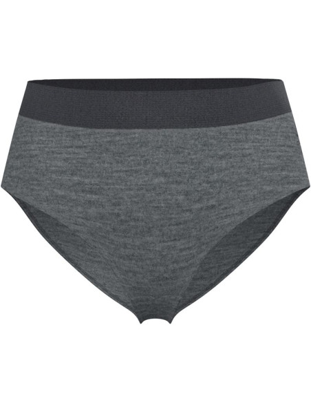 Figi damskie odlo merino 160 panty szare