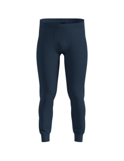 Legginsy termoaktywne męskie odlo merino 200 bl bottom long granatowe 2