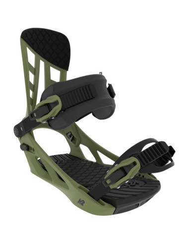 Wiązania snowboardowe k2 indy zielone