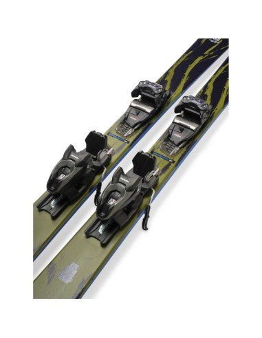 Narty męskie k2 mindbender 90 c -  m3 11 compact quikclik 100mm black - anthracite set