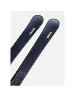 Narty damskie k2 blur 74 w - erc 11 tcx light quikclik black - anthracite set 2