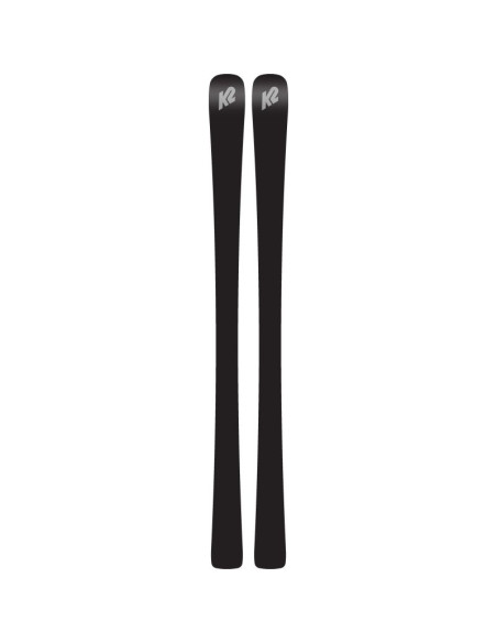 Narty męskie k2 disruption 76 - m2 10 quikclik black - anthracite set