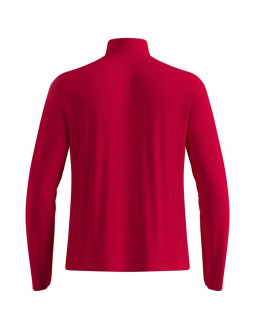 Bluza rozpinana męska odlo essential warm full zip mid layer full zip czarwona   xl