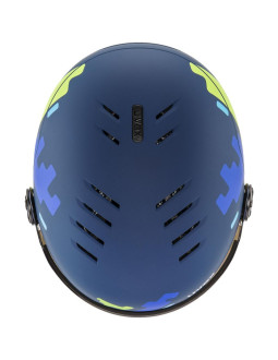 Kask narciarski dziecięcy uvex rocket jr. visor