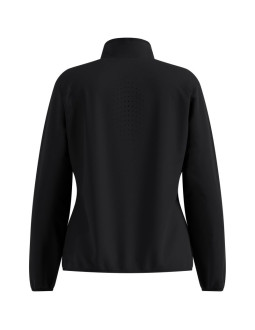 Kurtka do biegania damska odlo essential light jacket - black rozmiar: m