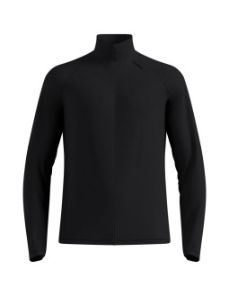 Bluza rozpinana męska odlo essential warm full zip mid layer full zip czarna   m