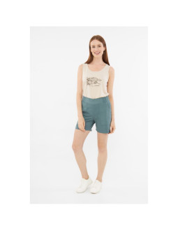 Spodenki damskie viking banao shorts lady bamboo zielone