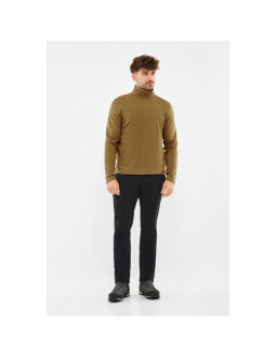 Bluza męska viking tesero man polartec brązowa