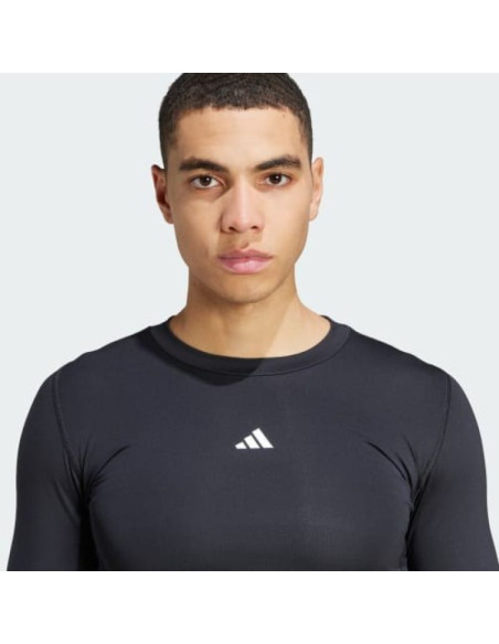 Koszulka męska adidas techfit long sleeve czarna jp2944 2xl