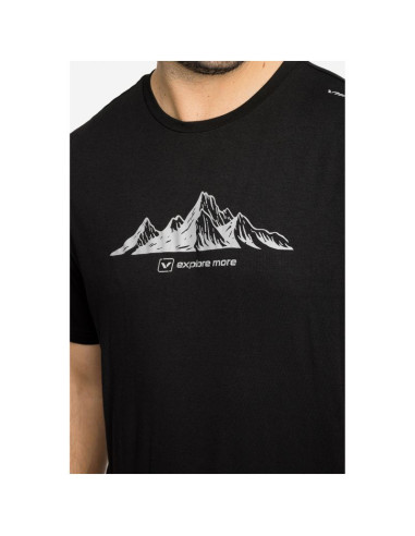 T-shirt męski viking lenta bamboo light man czarny
