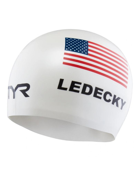 Czepek pływacki tyr usa silc cap ledecky