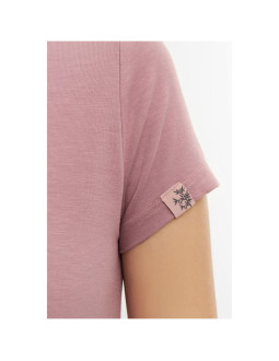 T-shirt damski viking lenta bamboo light lady różowy