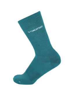 Skarpety dla dorosłych viking boosocks warm bamboo niebieskie