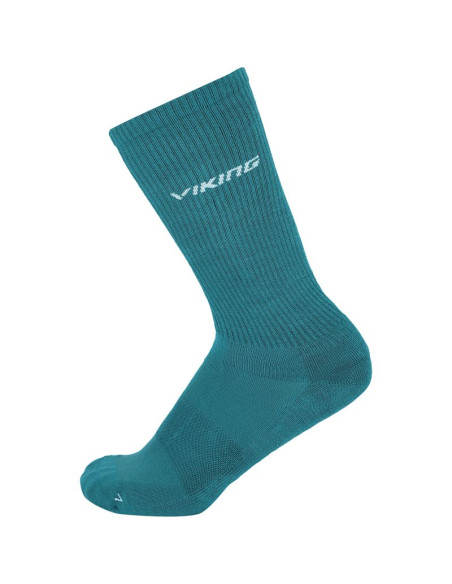 Skarpety dla dorosłych viking boosocks warm bamboo niebieskie