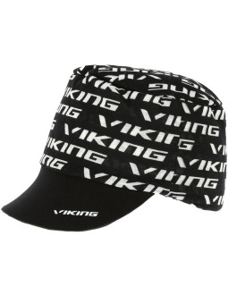 Czapka multifunkcyjna dla dorosłych viking moko czarno biała