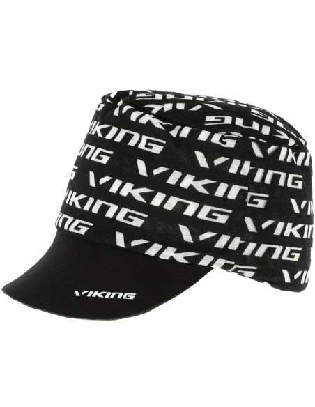 Czapka multifunkcyjna dla dorosłych viking moko czarno biała