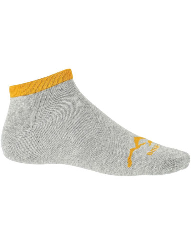 Skarpety damskie viking boosocks low lady bamboo szare