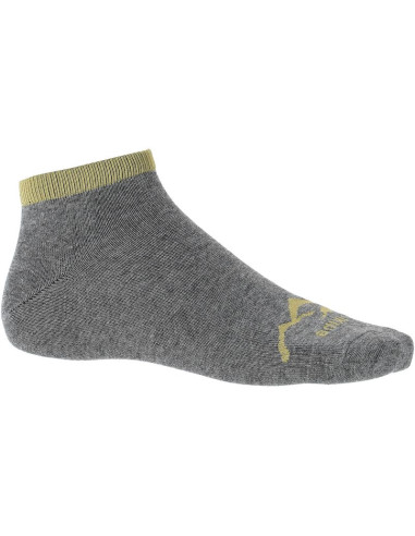 Skarpety męskie viking boosocks low man bamboo szare