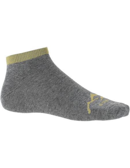 Skarpety męskie viking boosocks low man bamboo szare