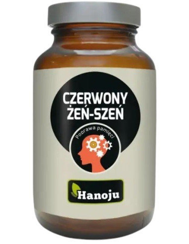 Czerwony Żeń-Szeń Ekstrakt 450 Mg (90 Kaps.)