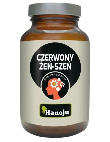 Czerwony Żeń-Szeń Ekstrakt 450 Mg (90 Kaps.)
