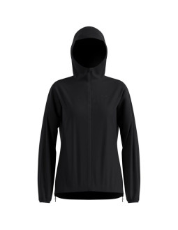Kurtka wodoodporna damska odlo x-alp waterproof jacket czarna   s